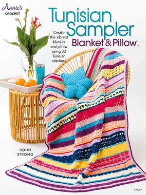 cover image of Tunisian Sampler Blanket & Pillow